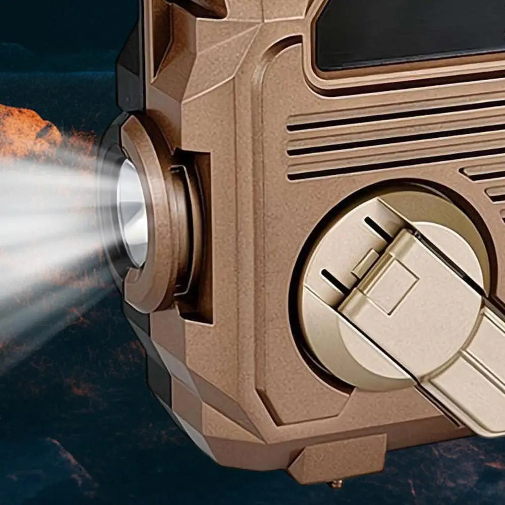 Livlinan - Robust soldriven vevradio med Bluetooth